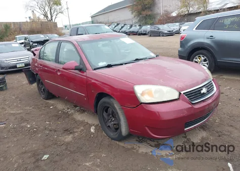 2006 Chevrolet Malibu Lt z USA, uszkodzony, nr VIN 1G1ZT51876F166482